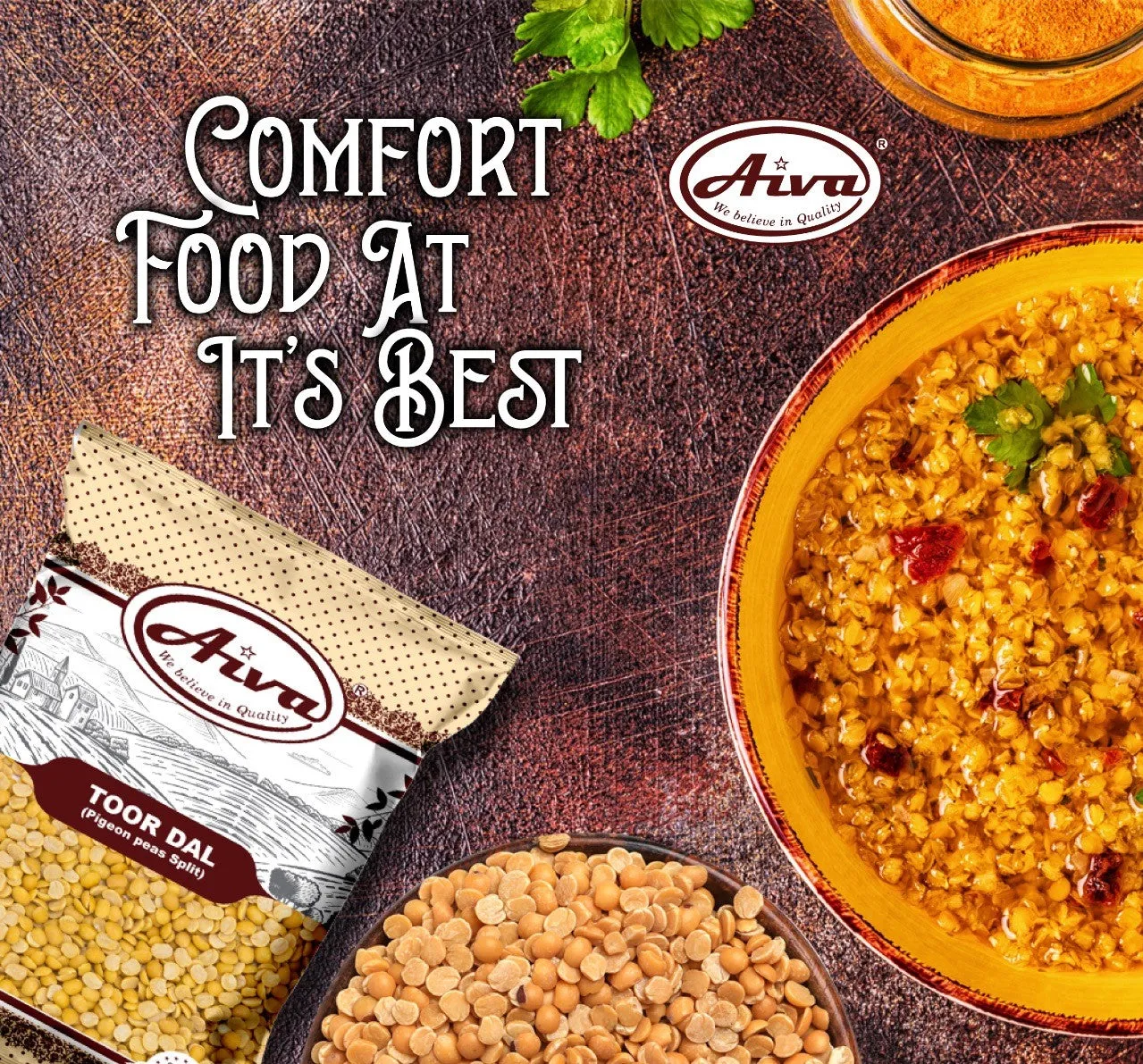 Toor Dal (Pigeon Peas Split)