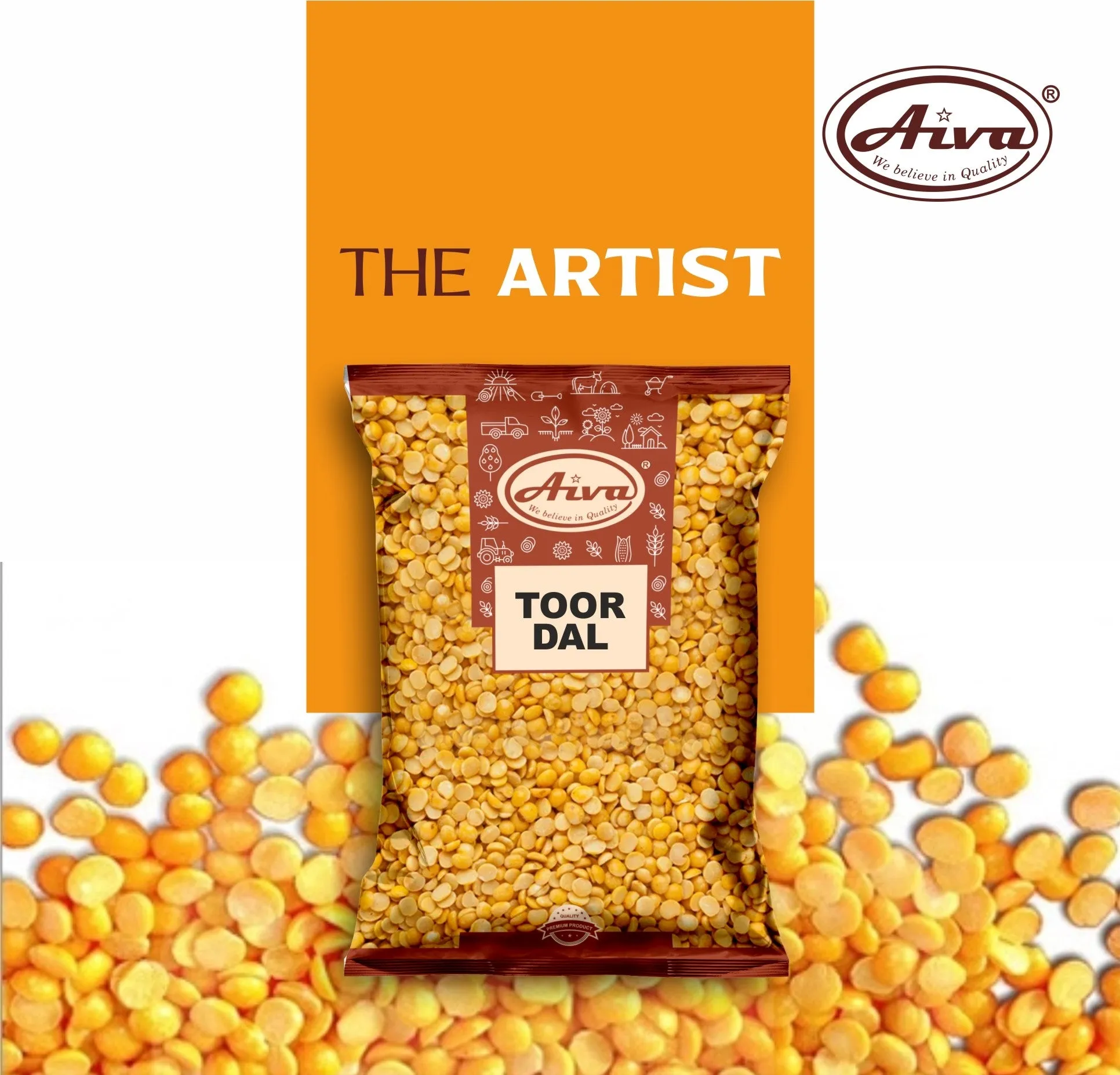 Toor Dal (Pigeon Peas Split)
