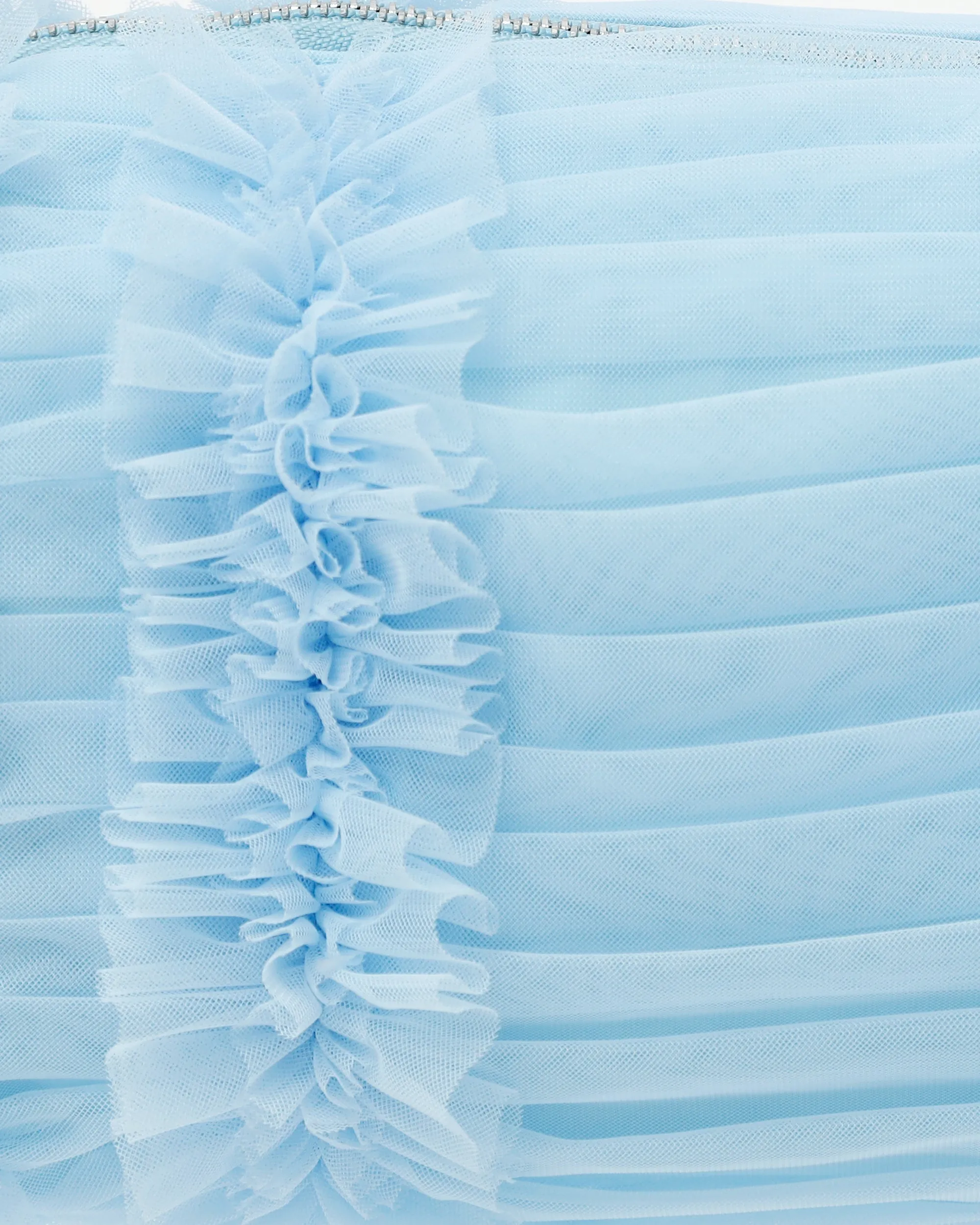 Tulle Frill Bag (blue)