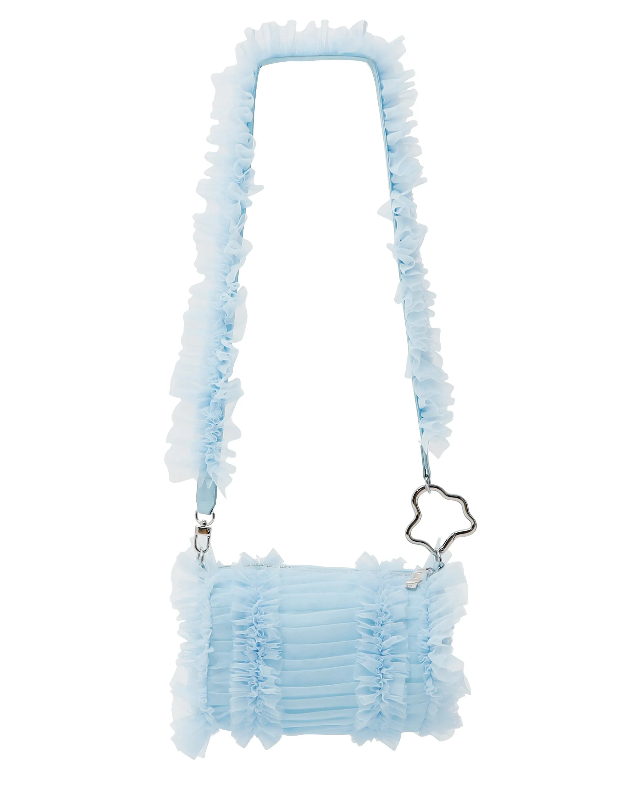 Tulle Frill Bag (blue)