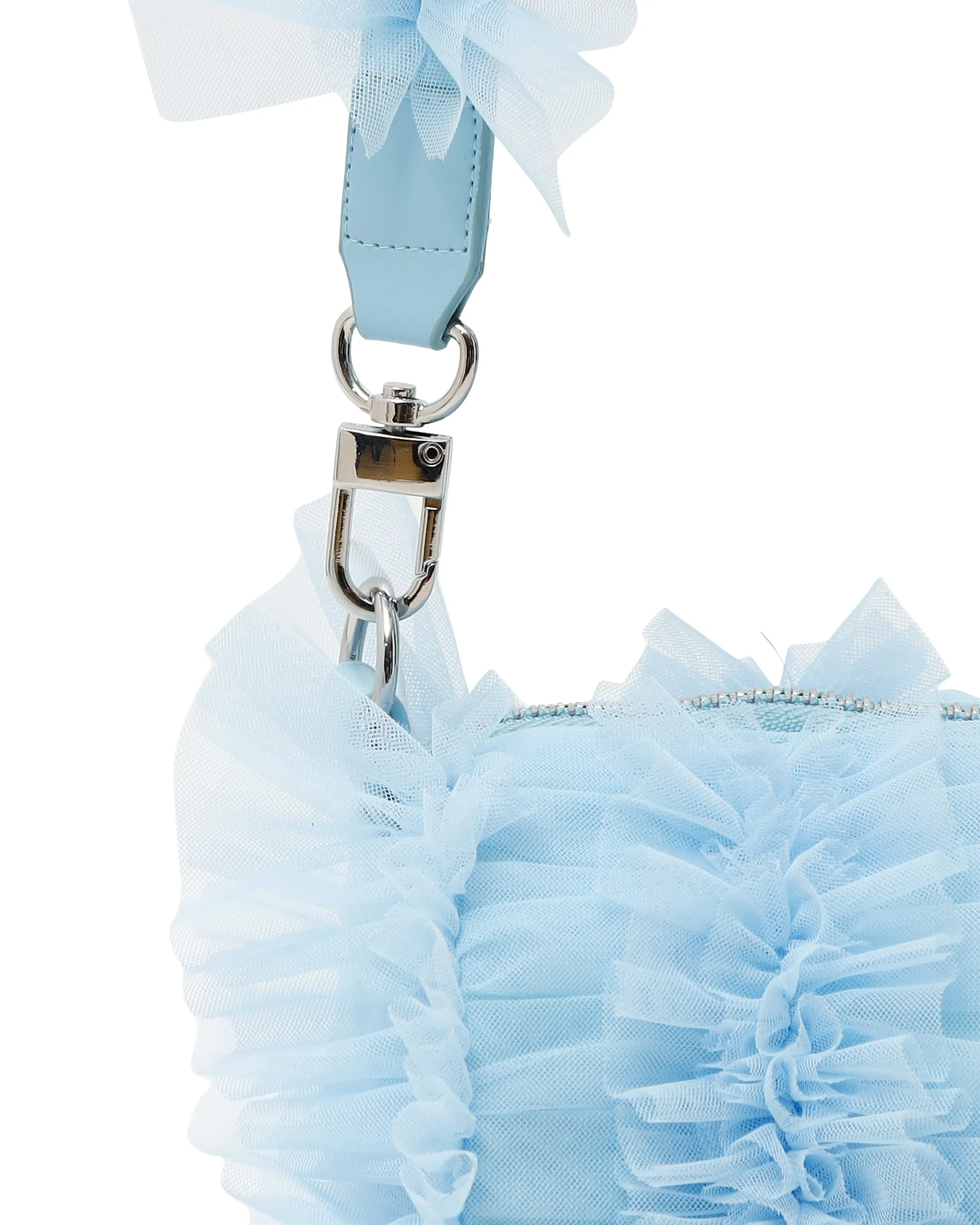 Tulle Frill Bag (blue)