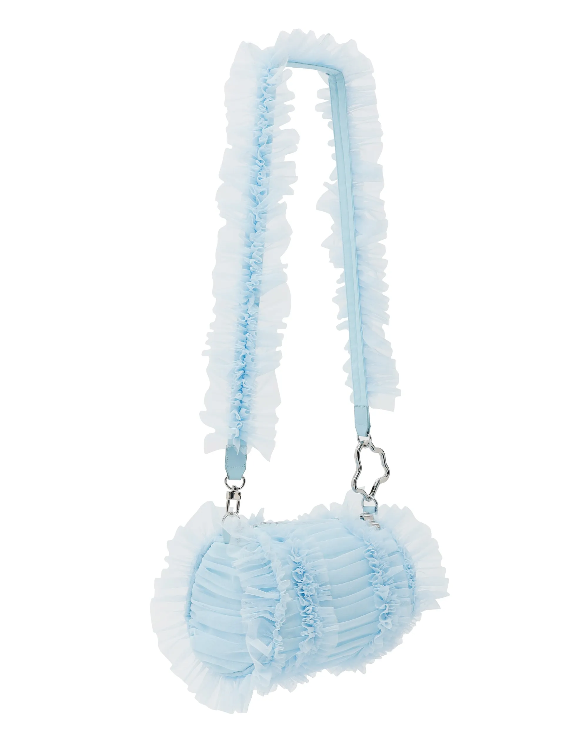 Tulle Frill Bag (blue)