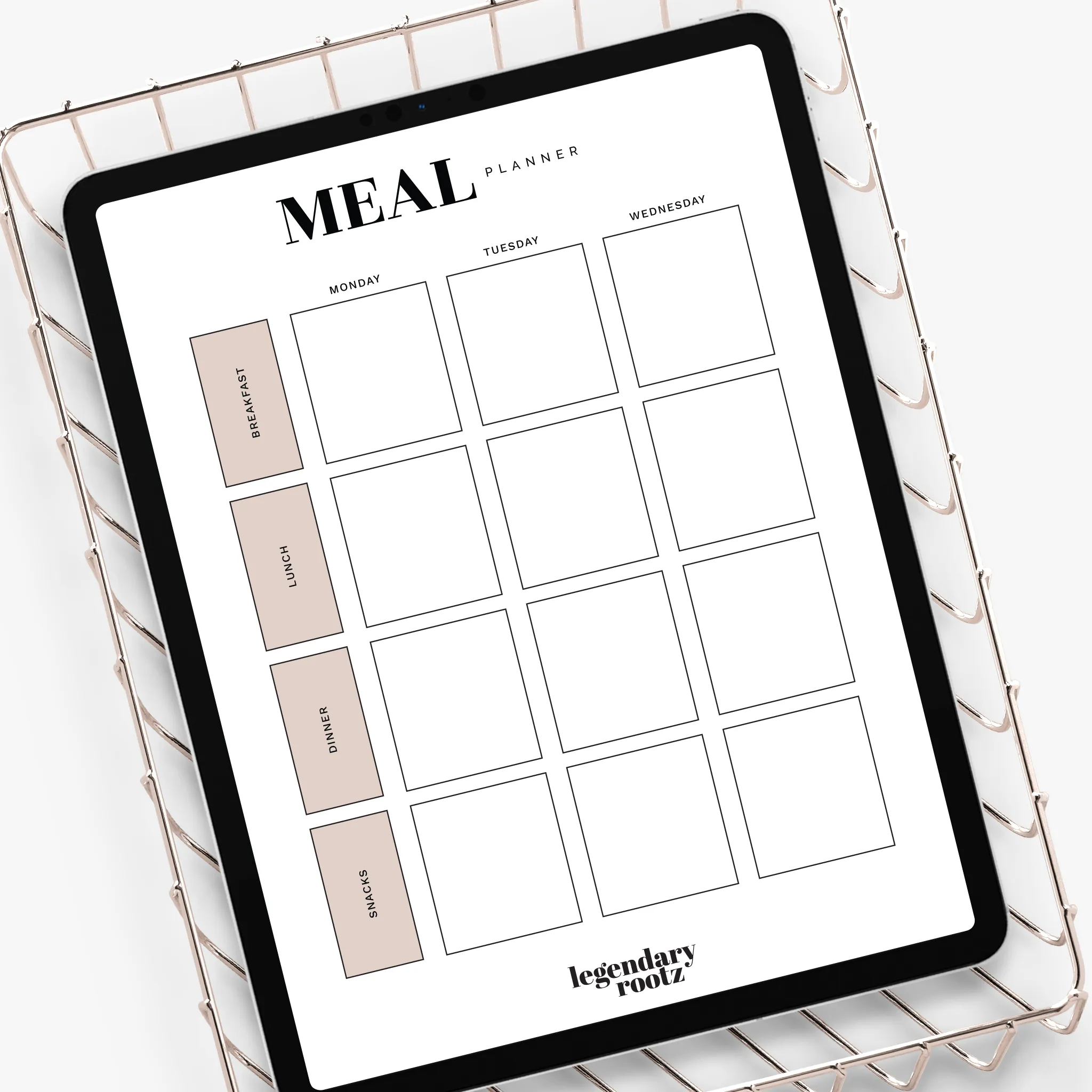 Weekly Review Digital Planner