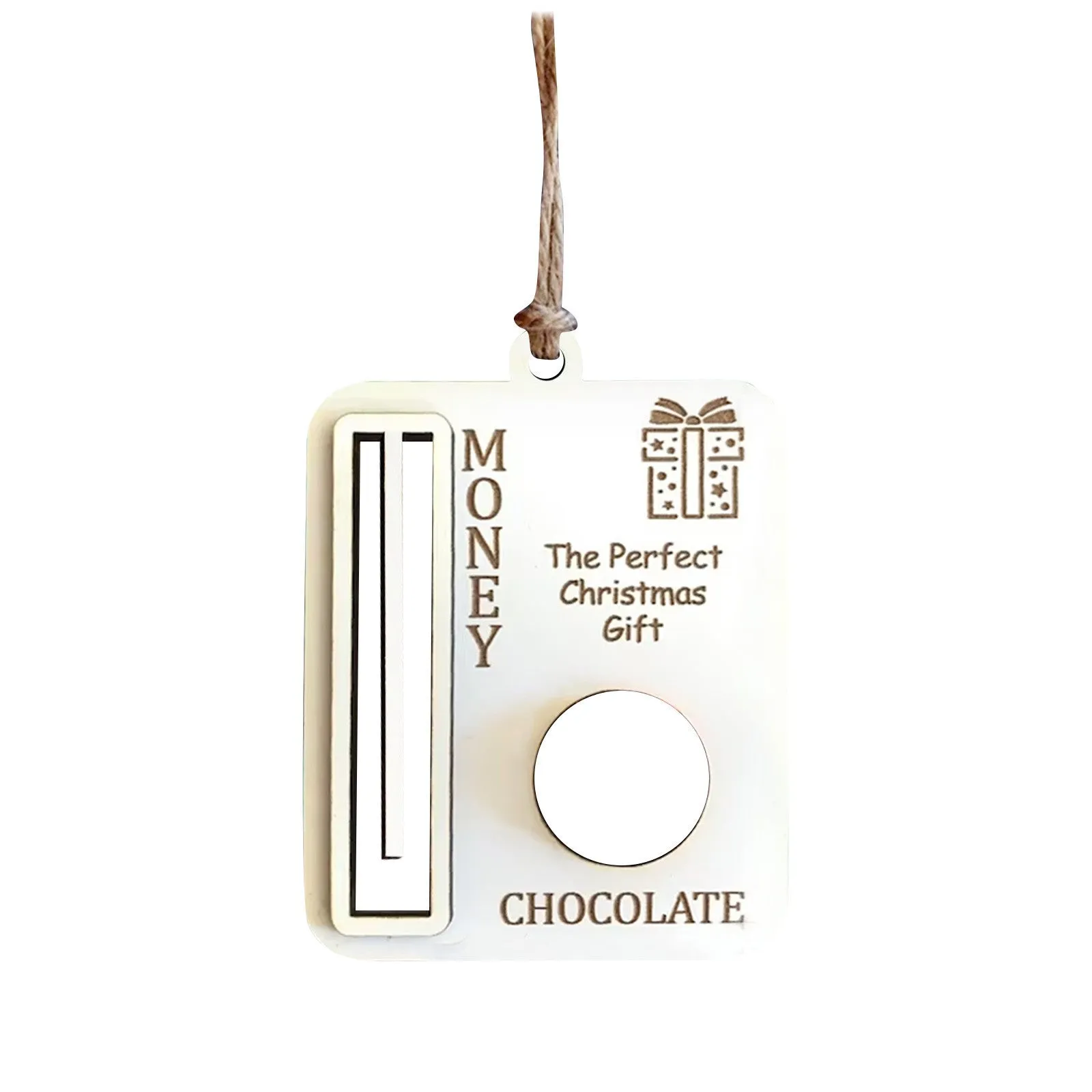 Wooden Money Gift Card