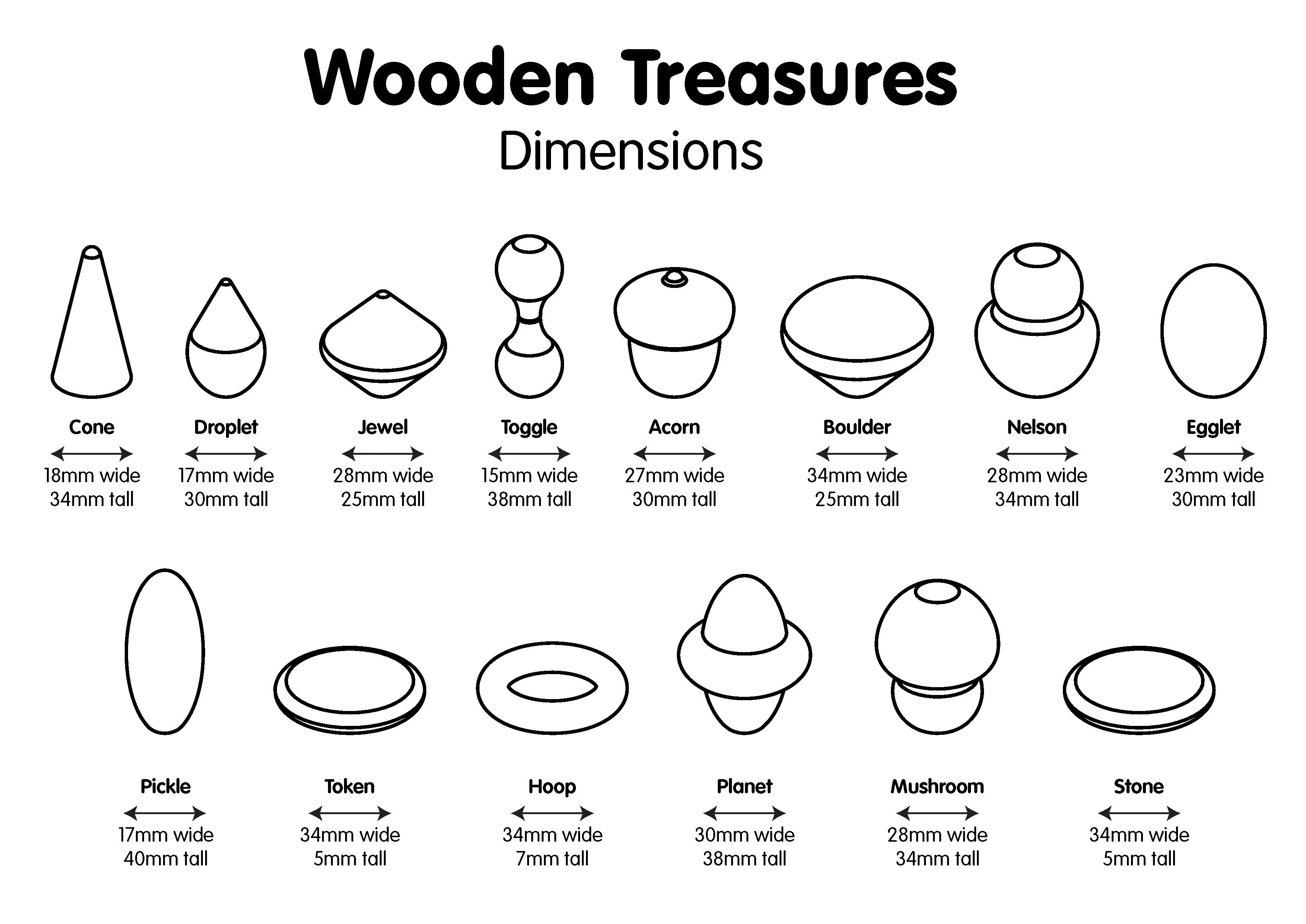 Wooden Treasures Taster Set