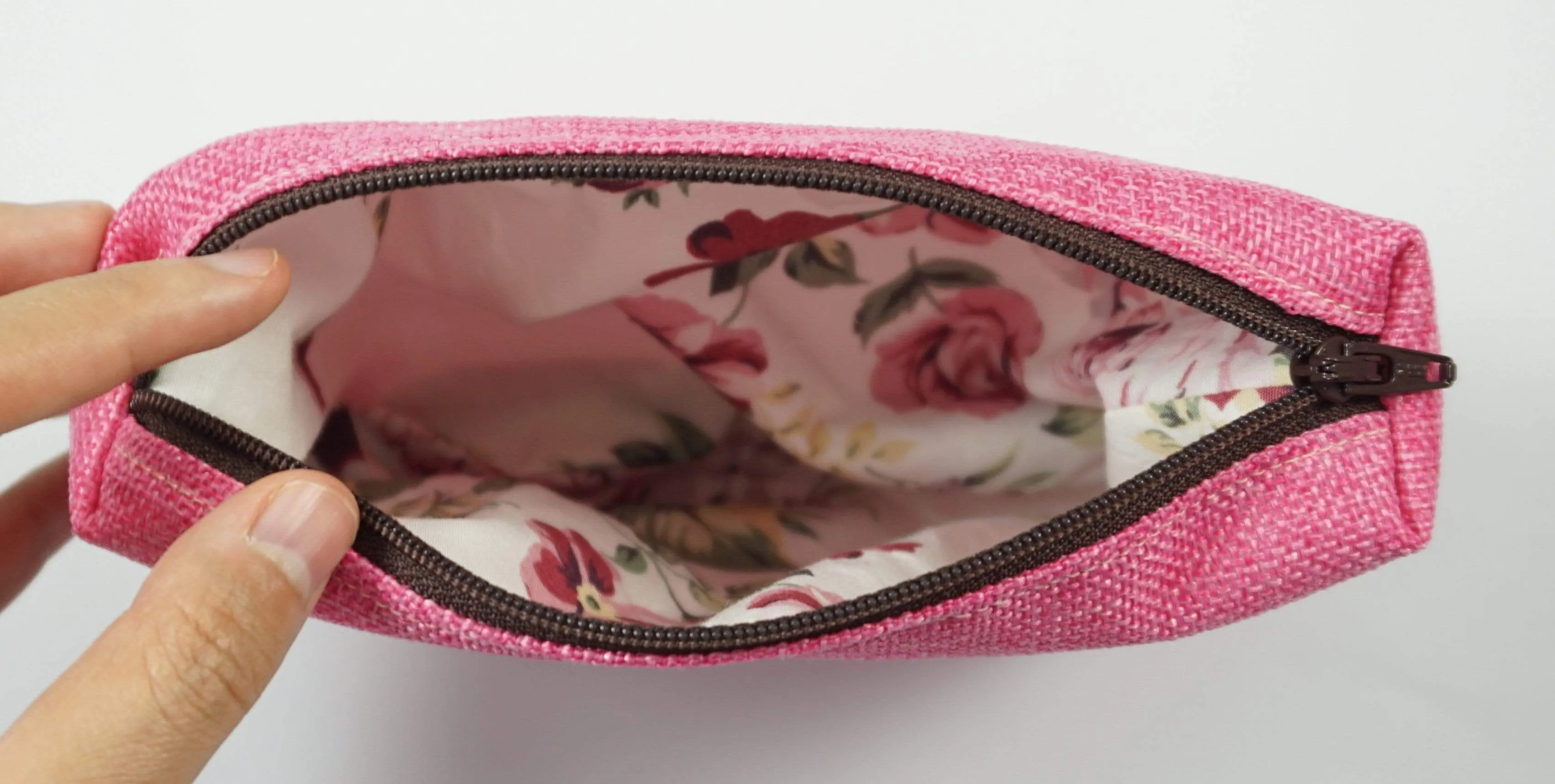 Zip Pouch - Pink